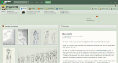Desktop Screenshot of firesonic152.deviantart.com