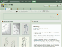 Tablet Screenshot of firesonic152.deviantart.com