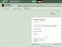 Tablet Screenshot of lowenael.deviantart.com