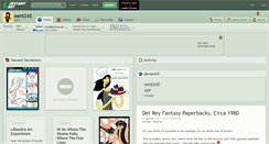 Desktop Screenshot of eent242.deviantart.com