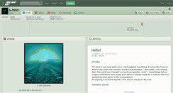 Desktop Screenshot of k-9999.deviantart.com