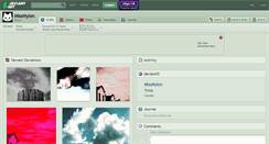 Desktop Screenshot of missnylon.deviantart.com