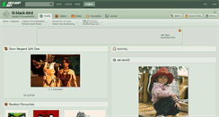 Desktop Screenshot of lil-black-bird.deviantart.com