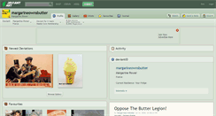 Desktop Screenshot of margarineownsbutter.deviantart.com