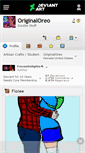 Mobile Screenshot of originaloreo.deviantart.com
