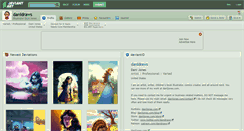 Desktop Screenshot of danidraws.deviantart.com