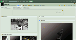 Desktop Screenshot of papirdue.deviantart.com