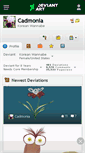 Mobile Screenshot of cadmonia.deviantart.com