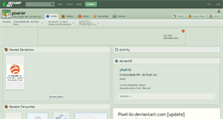 Desktop Screenshot of pixel-br.deviantart.com