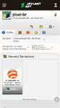 Mobile Screenshot of pixel-br.deviantart.com