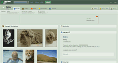 Desktop Screenshot of knicy.deviantart.com