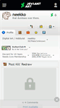Mobile Screenshot of neekko.deviantart.com
