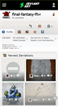 Mobile Screenshot of final-fantasy-ftw.deviantart.com