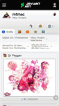 Mobile Screenshot of mtmac.deviantart.com