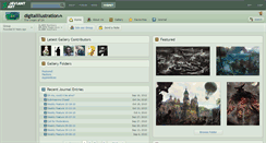 Desktop Screenshot of digitalillustration.deviantart.com