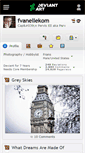 Mobile Screenshot of fvanellekom.deviantart.com