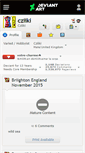 Mobile Screenshot of cziiki.deviantart.com