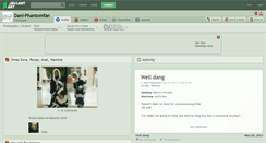 Desktop Screenshot of dani-phantomfan.deviantart.com