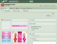 Tablet Screenshot of bookeditions-floor.deviantart.com