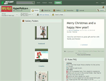 Tablet Screenshot of hyperpolice.deviantart.com