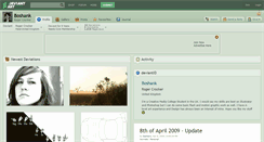 Desktop Screenshot of boshank.deviantart.com