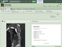 Tablet Screenshot of dorrenyta.deviantart.com