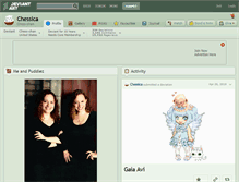 Tablet Screenshot of chessica.deviantart.com
