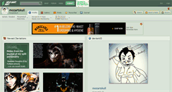 Desktop Screenshot of mozartskull.deviantart.com