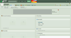 Desktop Screenshot of hellnoplz.deviantart.com