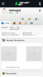 Mobile Screenshot of hellnoplz.deviantart.com