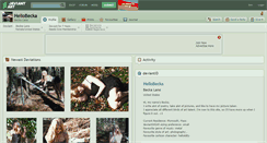 Desktop Screenshot of hellobecka.deviantart.com