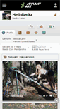 Mobile Screenshot of hellobecka.deviantart.com