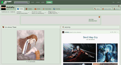 Desktop Screenshot of mulcahy.deviantart.com