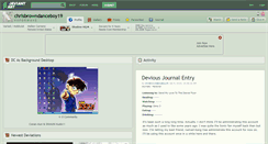 Desktop Screenshot of chrisbrowndanceboy19.deviantart.com