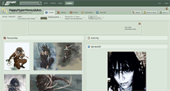 Desktop Screenshot of happyhyperhoneydukes.deviantart.com