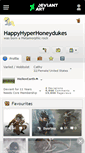 Mobile Screenshot of happyhyperhoneydukes.deviantart.com