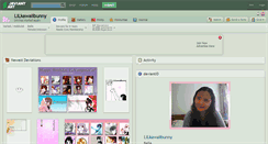 Desktop Screenshot of lilkawaiibunny.deviantart.com