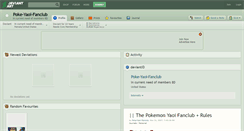 Desktop Screenshot of poke-yaoi-fanclub.deviantart.com