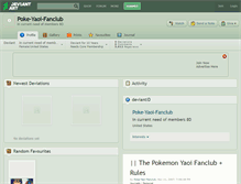 Tablet Screenshot of poke-yaoi-fanclub.deviantart.com