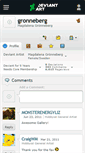 Mobile Screenshot of gronneberg.deviantart.com