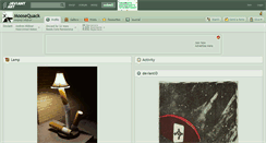 Desktop Screenshot of moosequack.deviantart.com