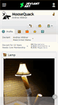 Mobile Screenshot of moosequack.deviantart.com