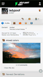 Mobile Screenshot of ladypoof.deviantart.com