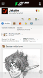 Mobile Screenshot of jakette.deviantart.com