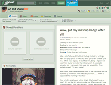 Tablet Screenshot of an-old-otaku.deviantart.com
