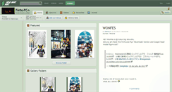 Desktop Screenshot of forte-fc.deviantart.com
