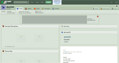 Desktop Screenshot of doomish.deviantart.com