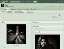 Tablet Screenshot of klaic.deviantart.com