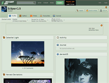 Tablet Screenshot of eclipse-cj3.deviantart.com