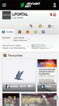 Mobile Screenshot of lportal.deviantart.com